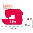 Máquina para coser de Brazo Libre Singer M3335C