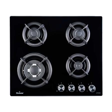 Anafe a Gas de Vidrio Templado 60cm Florencia 6749M